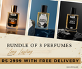Bundle Of 3 Perfumes 30ML With Free Delivery
