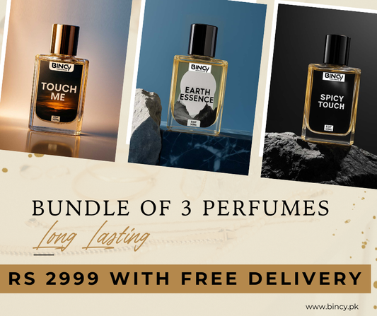 Bundle Of 3 Perfumes 30ML With Free Delivery