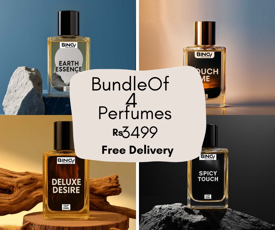 Bundle Of 4 Perfumes 30ML With Free Delivery