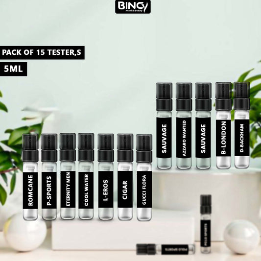 15 Perfumes Samples 5ML of Your Choice - Explorer Range