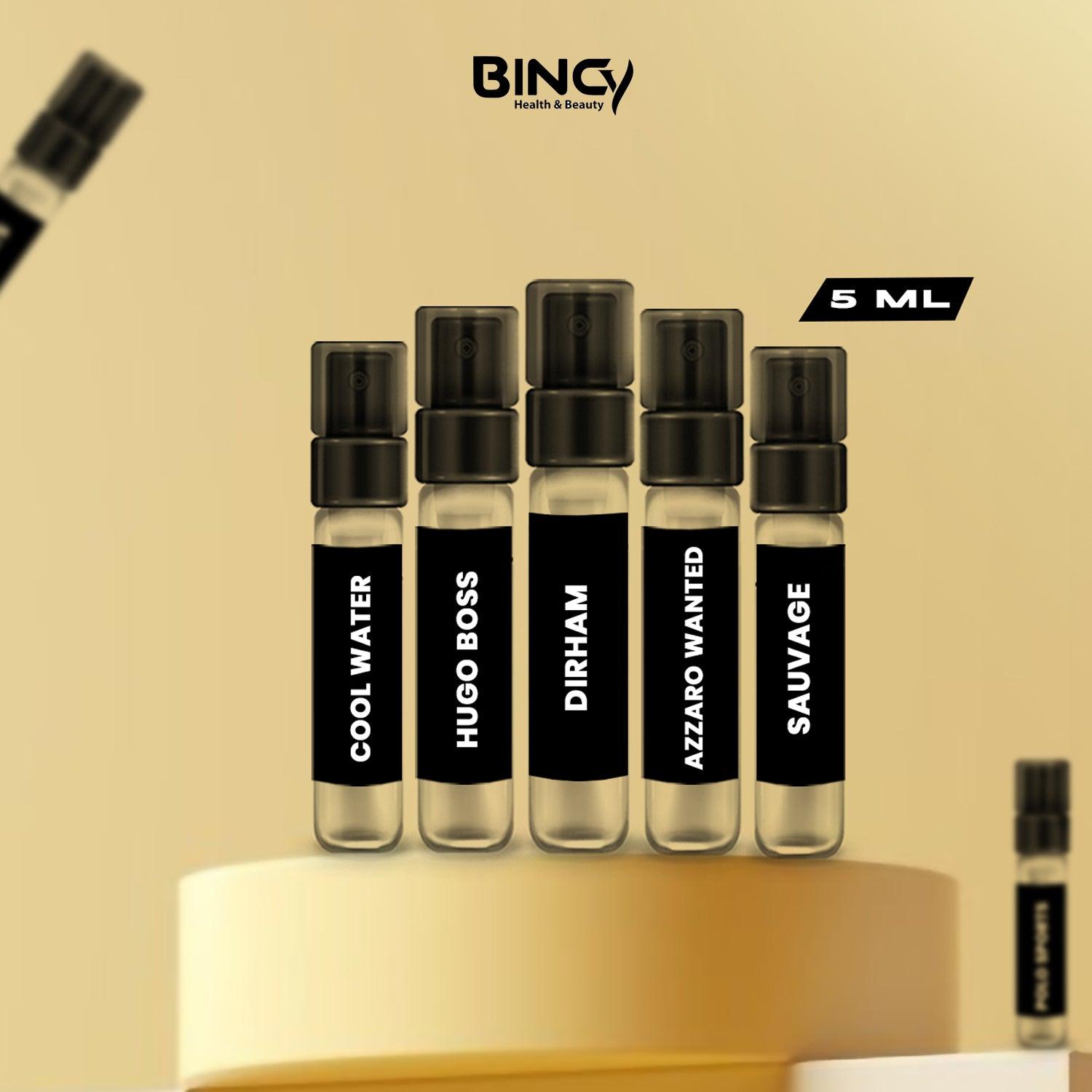 Pack Of 5 Pocket 5ML Tester - vincy.pk