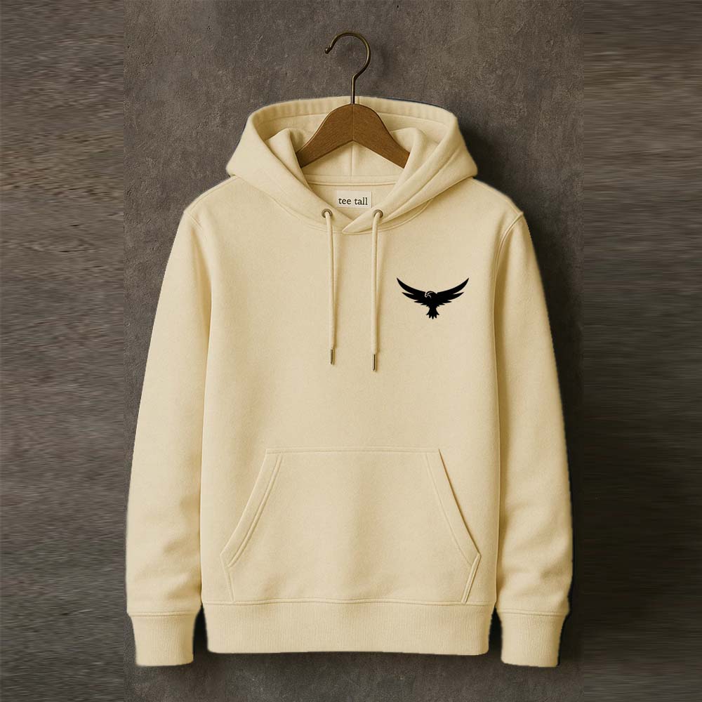 Export Branded Pullover Hoodie beige Color